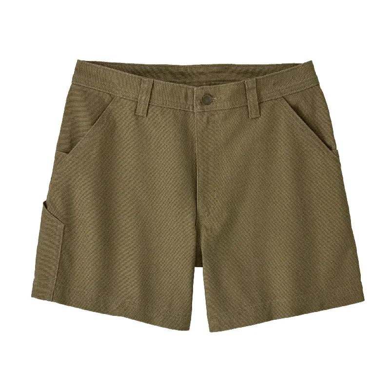 Denim shorts – Shorts made from denim fabric, often associated with a casual, summery vibe.Women's All Seasons Hemp Canvas Shorts - 5"