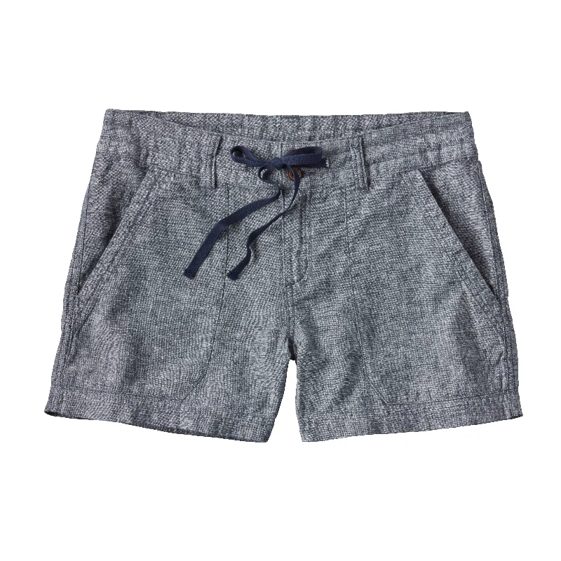 Cut-off shorts – Shorts made by cutting denim or other fabric, typically frayed at the edges for a distressed look.W's Island Hemp Shorts - 4""