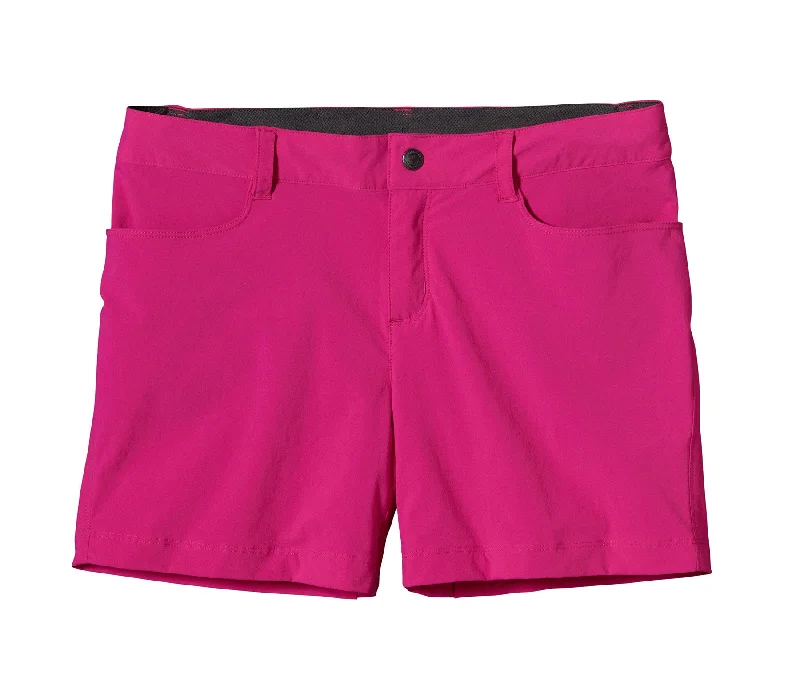 Skort – A hybrid of shorts and a skirt, with a skirt overlay at the front for a feminine touch.W's Rock Craft Shorts