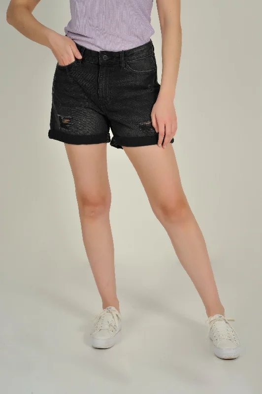 Athletic shorts – Shorts designed for sports or working out, often made from lightweight, moisture-wicking materials.Short en denim avec déchirures  - 27010865X1 - (E-C7)