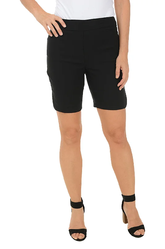 Velvet shorts – Luxurious, soft shorts made from velvet material, often worn for more festive or evening occasions.Petite Snap Button Hem Pull-On Short