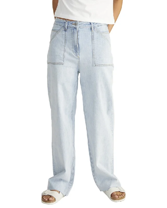 Driftwood Jeans Zendaya Light Wash Straight Leg Jean