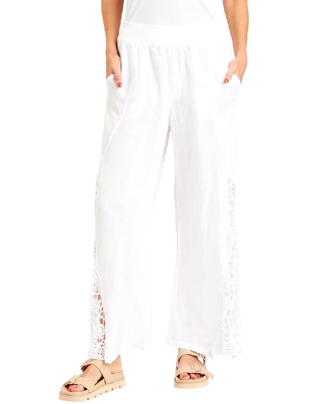 XCVI Ismay Wide Leg Linen Pant