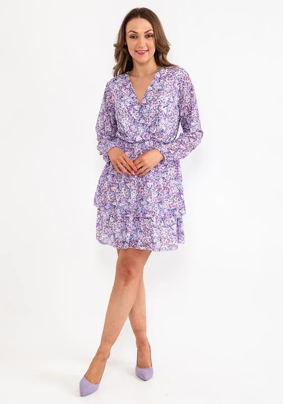 Floral skirt – Skirt featuring a floral pattern, perfect for a feminine and fresh style.Seventy1 One Size Ditsy Floral Mini Dress, Lilac