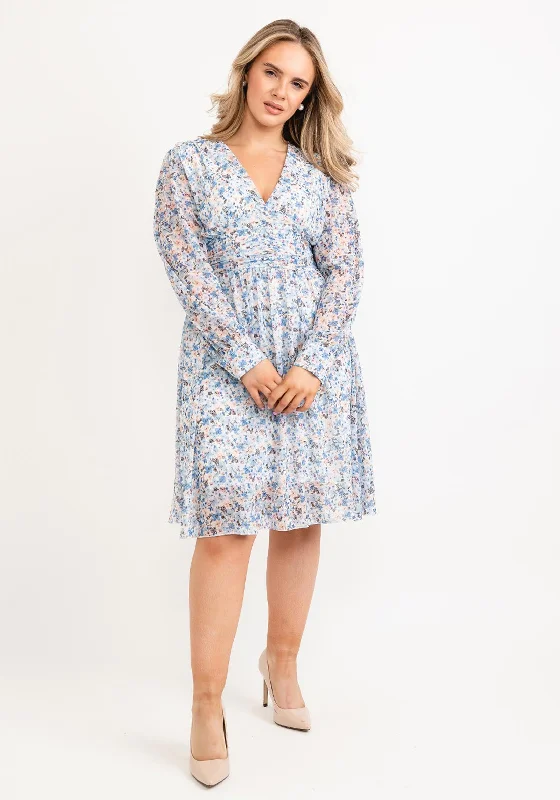 Slip skirt – A silky or satin skirt that mimics a slip dress, often worn for a smooth, elegant look.Seventy1 One Size Ditsy Floral Mini Dress, Light Blue