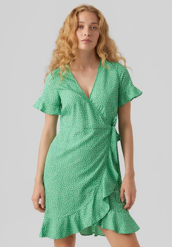 Cargo skirt – Skirt with utility-style pockets, similar to cargo pants.Vero Moda Polka Dot Wrap Mini Dress, Bright Green