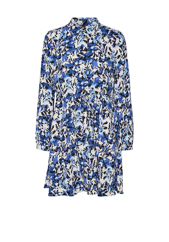 Pencil skirt with slit – A pencil skirt that includes a slit at the back or side, adding a more sophisticated or sexy element.Vero Moda Vinna Mini Shirt Dress, Mazarine Blue