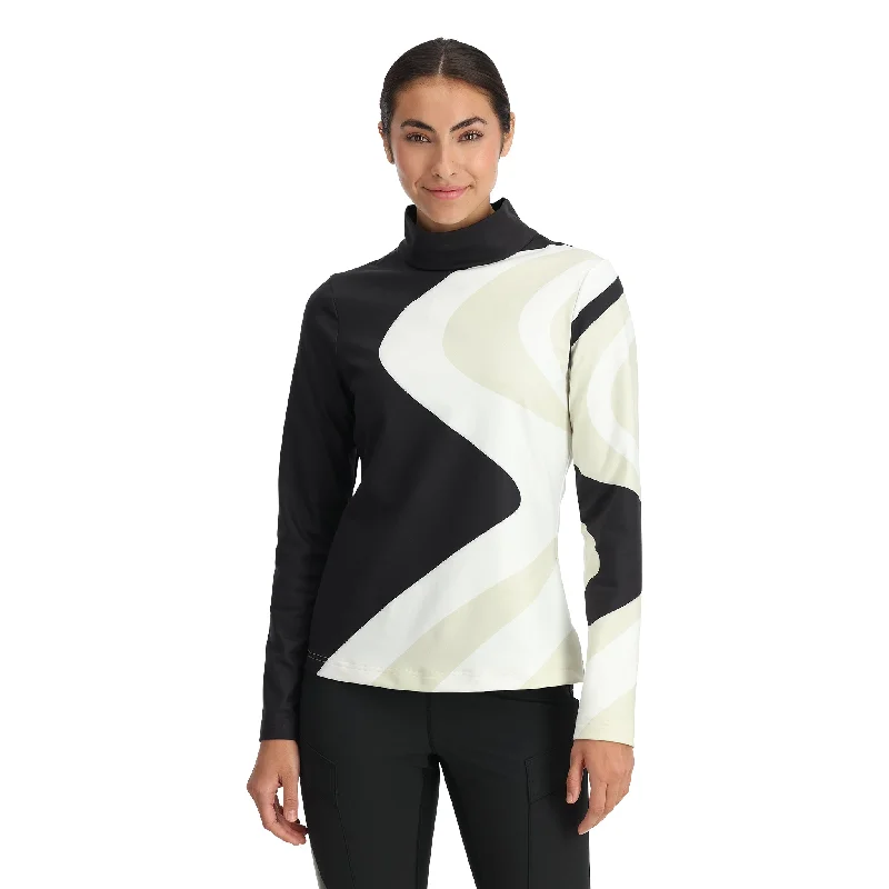 Padded – With extra filling for warmthWomens Chute Turtleneck - Black