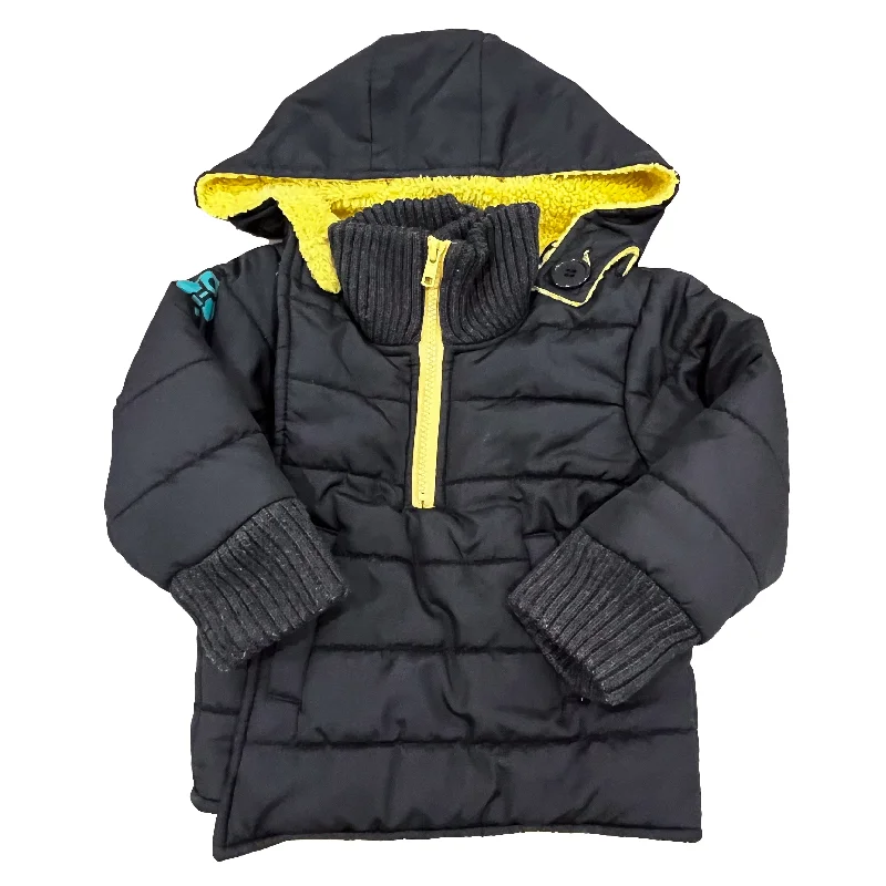 Reversible – Can be worn inside out, two looks in oneFinal Sale Pre-Owned Car Seat Coat Toastiest Black | Yellow