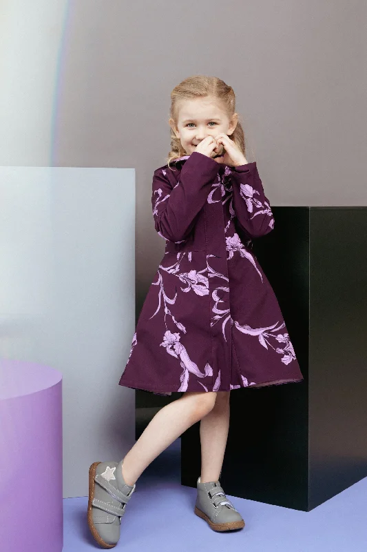 Padded – With extra filling for warmthWaterproof Purple Coat for Girls | 'Purple Iris'