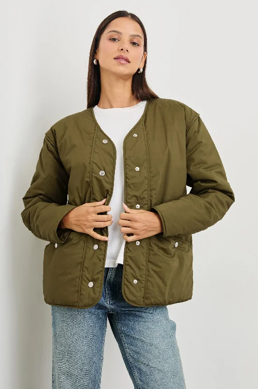 Padded – With extra filling for warmthWILLEY JACKET - OLIVE