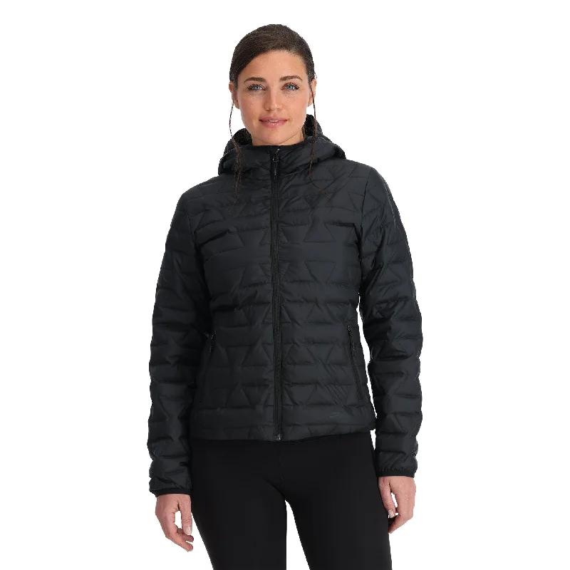 Padded – With extra filling for warmthWomens Zenith Hooded - Black