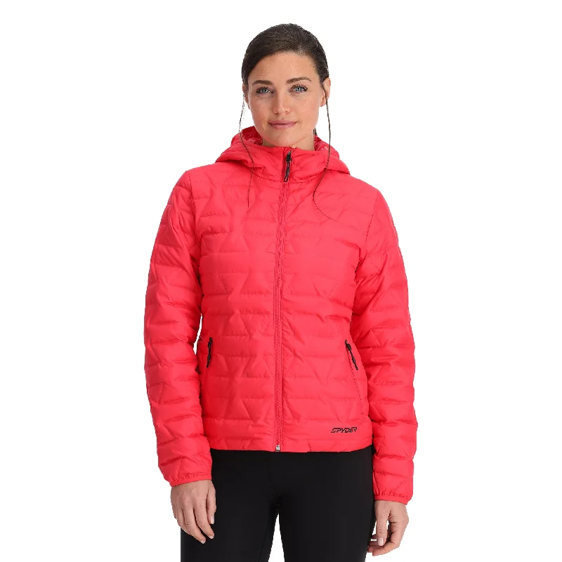 Waterproof – Resistant to waterWomens Zenith Hooded - Prism Pink