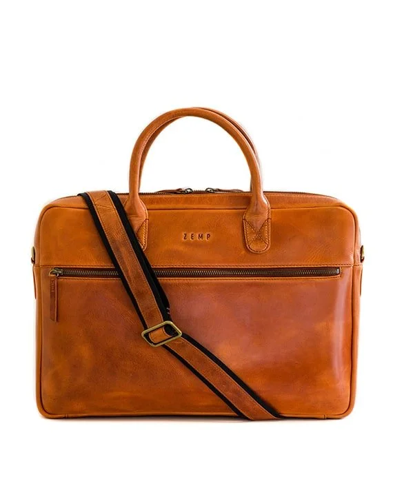 Zemp Milky Way 15″ Laptop Bag | Chestnut