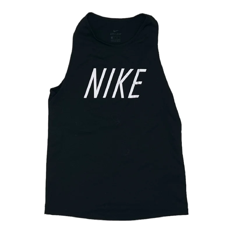 Padded vest – Thickly insulated vest for warmthBLACK ATHLETIC TANK TOP by NIKE APPAREL Size:XS