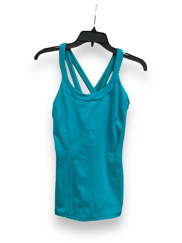 Zip-front vest – Vest with a front zipper closureBlue Athletic Tank Top Lululemon, Size L