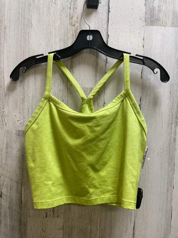 Athletic vest – Sporty, performance-focused vest, often made of breathable or moisture-wicking fabricGreen Athletic Tank Top Aerie, Size Xl