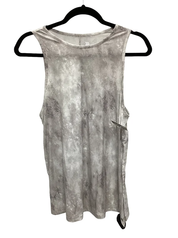 Cropped vest – Shortened length, typically above the waistGrey Athletic Tank Top All In Motion, Size M