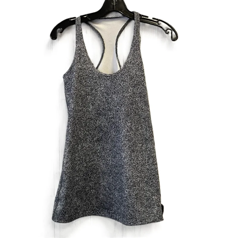 Cowl neck vest – Vest with a draped, loose-fitting neck for added styleGrey Athletic Tank Top By Lululemon