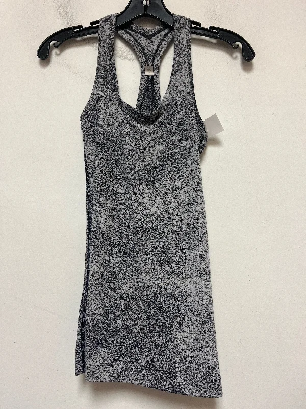 Zip-front vest – Vest with a front zipper closureGrey Athletic Tank Top Lululemon, Size 6