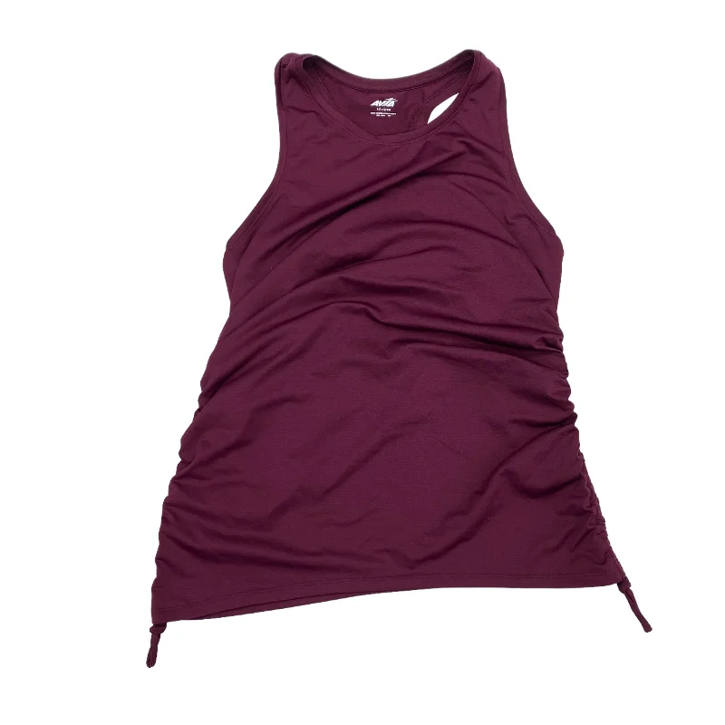 V-neck vest – Vest with a V-shaped neckline for a flattering fitPURPLE ATHLETIC TANK TOP by AVIA Size:L