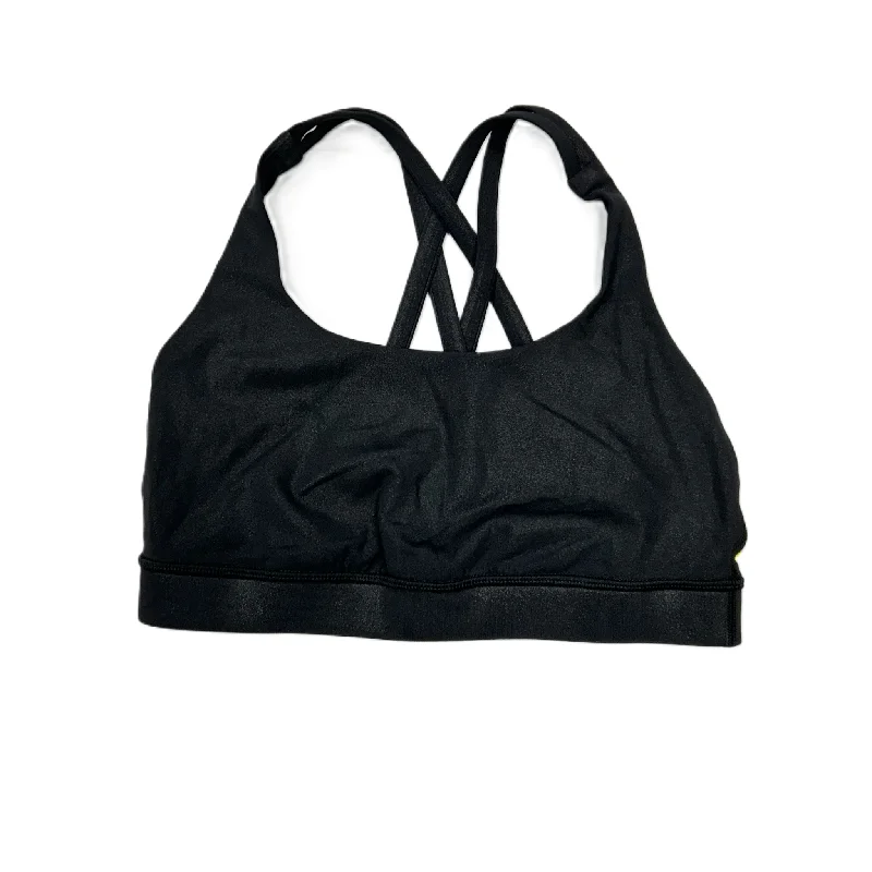 Vegan sports bra – Sports bra made from eco-friendly, cruelty-free materials, suitable for ethical consumers.Athletic Bra By Lululemon In Black, Size: S