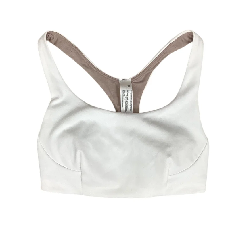 High-impact sports bra – Designed for high-intensity workouts or activities, providing maximum support.Athletic Bra By Lululemon In White, Size: S