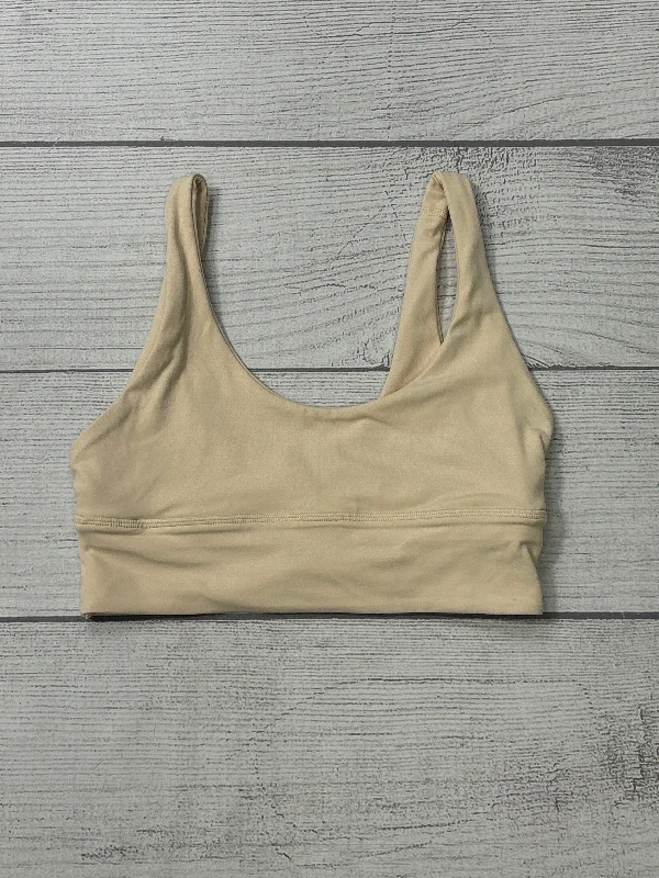 Medium-impact sports bra – Suitable for moderate-intensity activities like cycling or strength training, offering balanced support.Athletic Bra By Lululemon In Yellow, Size: S