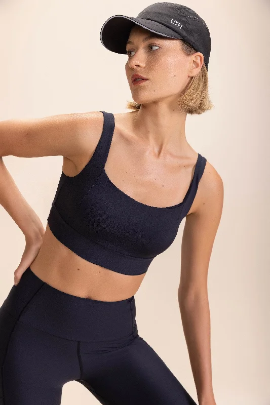 Vegan sports bra – Sports bra made from eco-friendly, cruelty-free materials, suitable for ethical consumers.Boost Sports Bra