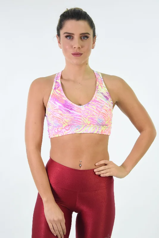 Medium-impact sports bra – Suitable for moderate-intensity activities like cycling or strength training, offering balanced support.Ellie Bra - Denise