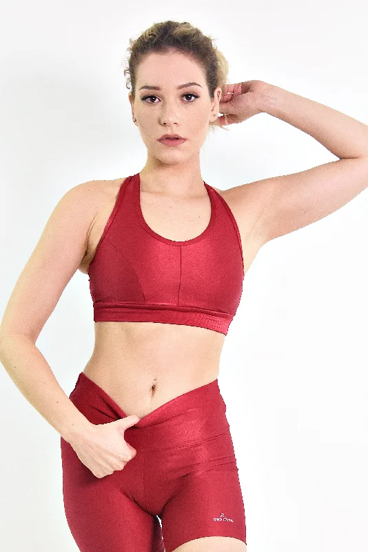 Supportive sports bra – Sports bra specifically designed to provide strong support, often for larger busts or high-impact activities.Tereza Bra - Wonder Bordeaux