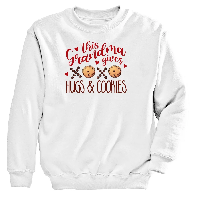 Hoodie with pockets – Hooded sweatshirt that includes a kangaroo pocket or side pocketsHugs And Cookies