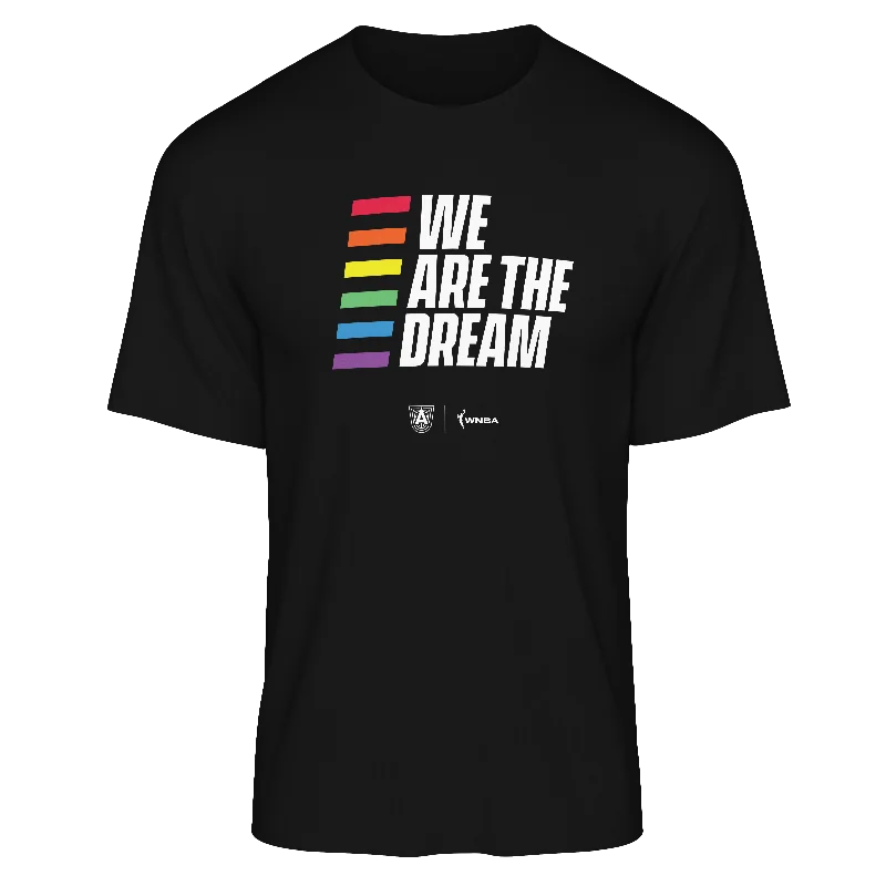 Knit – Soft and stretchy fabric with a knitted textureATL Pride We Are The Dream T-Shirt