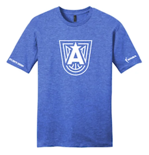 Raglan sleeve – Diagonal seam extending from the underarm to neckline, giving a sporty lookATL Shield Logo T-Shirt