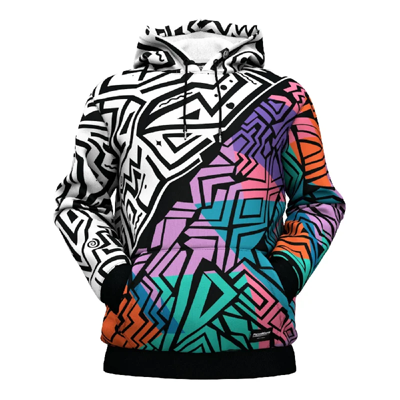 Cropped hoodie – Shortened hoodie that sits above the waistColoring Hoodie