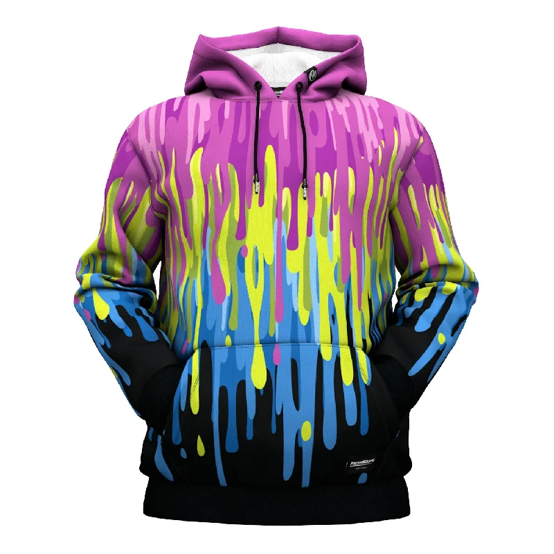 Long sleeve hoodie – Classic long-sleeve style hoodieDripping Paint Hoodie