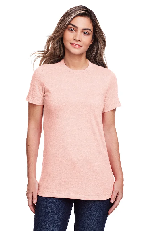 Boxy – Loose, straight cut with no shapingGildan Womens Softstyle CVC Short Sleeve Crewneck T-Shirt - Dusty Rose Pink