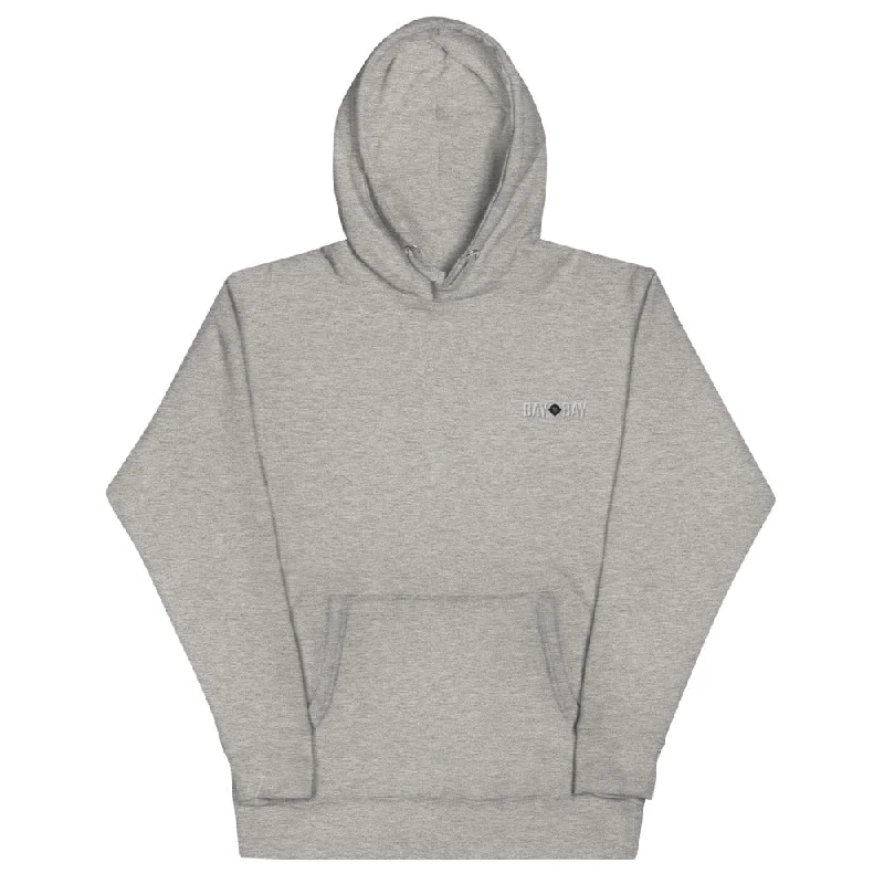 Knit – Soft and stretchy fabric with a knitted textureGrey Bay to Bay Hoodie