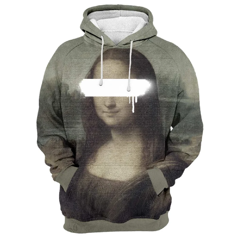 V-neck sweatshirt – Sweatshirt with a V-shaped neckline, less common than crew or hooded necksLa Gioconda Hoodie