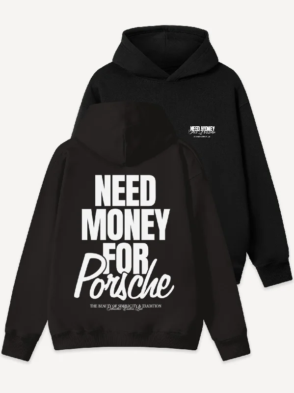 Fleece-lined – Soft, warm interior lining made from fleece materialNeed Money For Oversized Hoodie