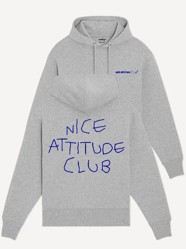 Long sleeve hoodie – Classic long-sleeve style hoodieNice Attitude Club Organic Hoodie