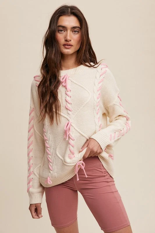 Cropped – Shortened length, above the waistParsons Pullover Sweater