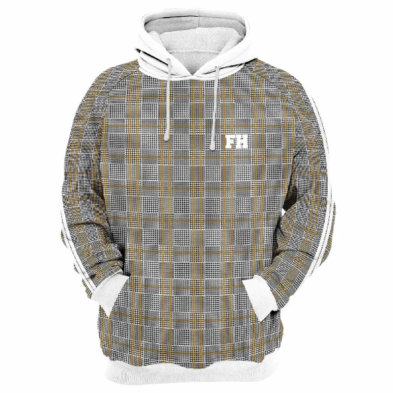 Zip-up hoodie – Hoodie with a front zipper for easy wearPlaid FH Hoodie