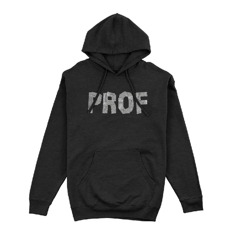 Cropped hoodie – Shortened hoodie that sits above the waistPROF "Duct Tape" Pullover Hoodie