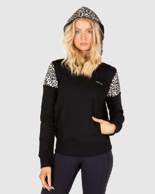 Tech hoodie – Sweatshirt made from high-tech, moisture-wicking fabrics, sometimes with built-in features like headphones or USB charging portsUnit Rebel Ladies Hoodie