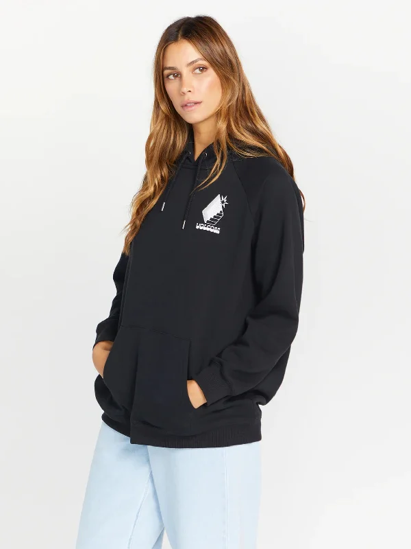 Cropped hoodie – Shortened hoodie that sits above the waistVolcom Truly Stoked BF Pullover