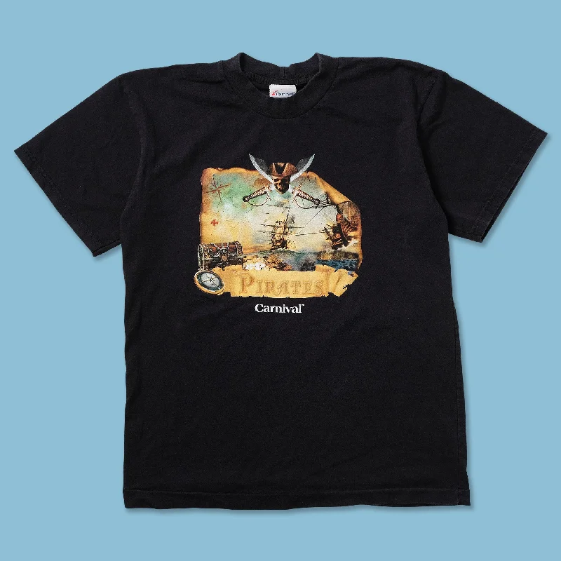 Graphic tee – T-shirt with printed designs, logos, or imagesVintage Pirates Carnival T-Shirt Medium