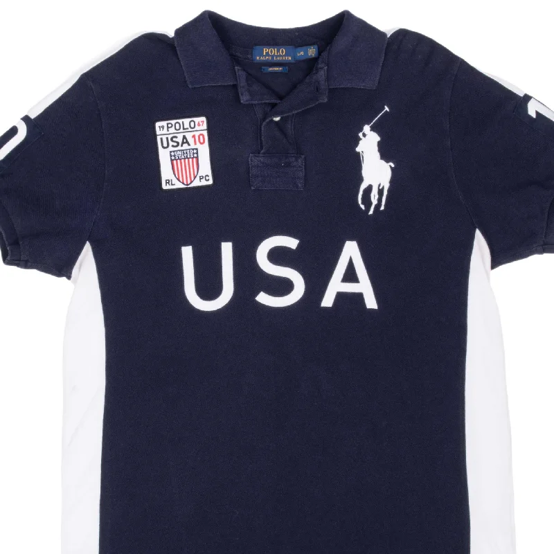 Crop – Shortened length, typically above the waistVINTAGE POLO RALPH LAUREN USA POLO SHIRT 2000S LARGE