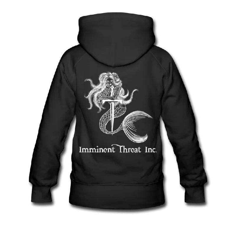 Graphic hoodie – Hoodie with printed designs, logos, or artworkWomen’s Ghost Mermaid Premium Hoodie